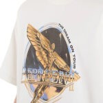 טי שירט לבנה Golden Tour REPRESENT