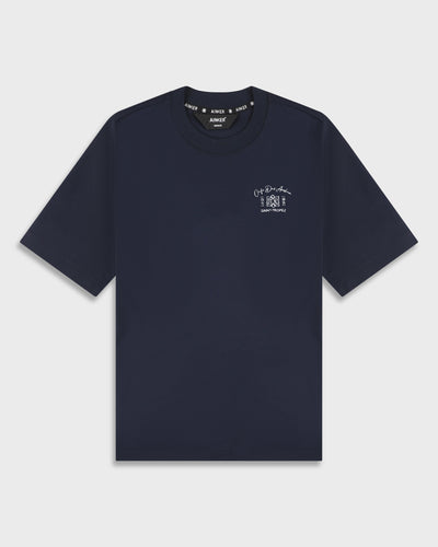 Mercerized 737 Navy T-Shirt