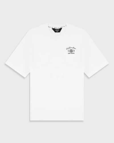 Mercerized 737 White T-Shirt