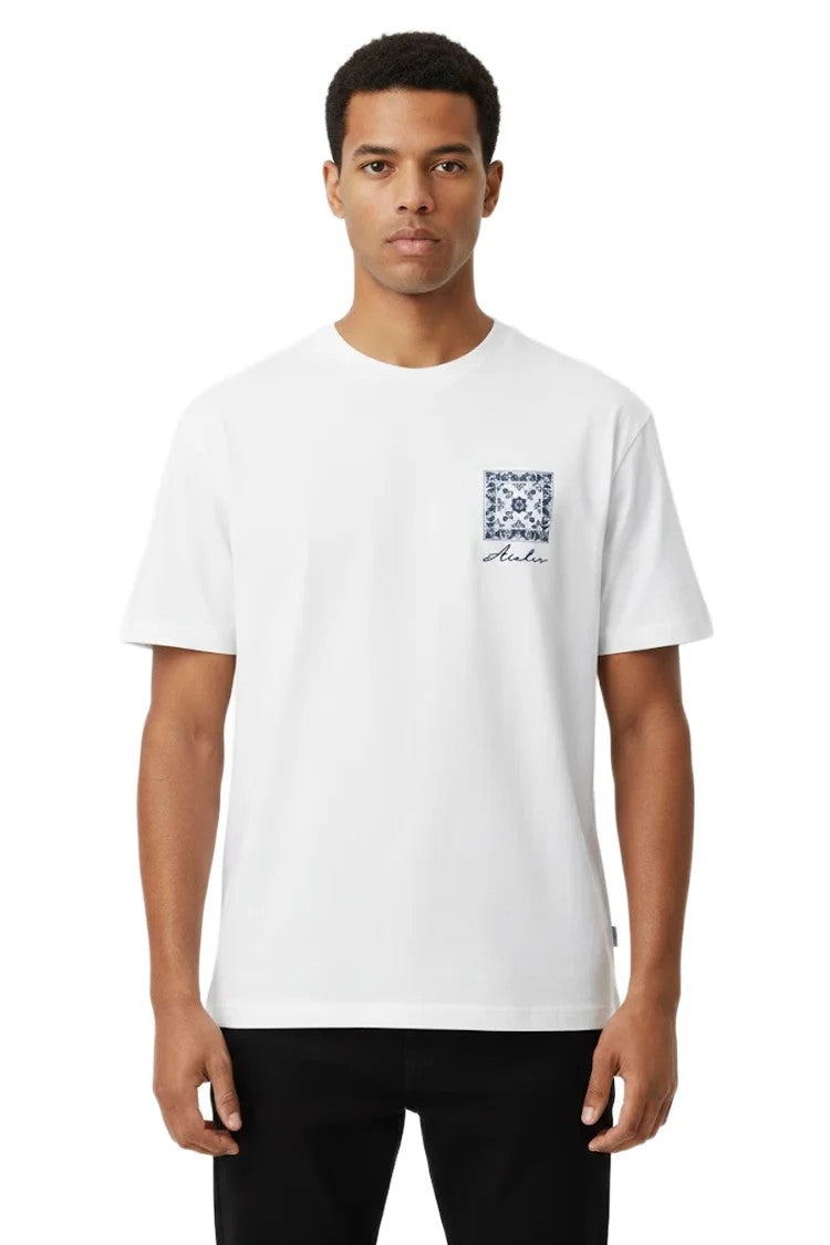 טי שירט לבנה Cotton 851 AINKER
