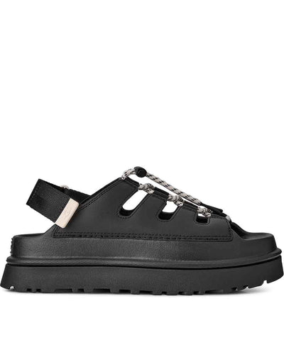 UGG GoldenGlow Toggle Sandal Black סנדלי גולדנגלואו טאגל שחור לנשים