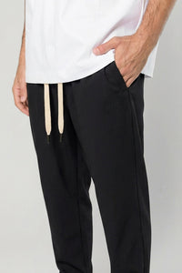 מכנס ספורט אלגנט Cotton Black Chino Ainker