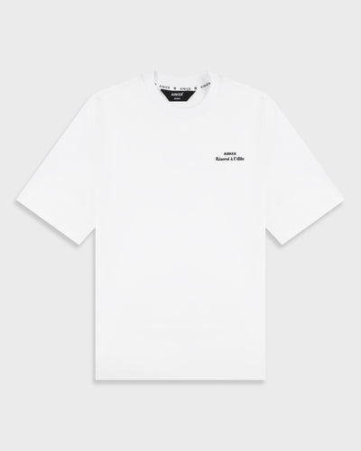 Mercerized 727 White T-Shirt