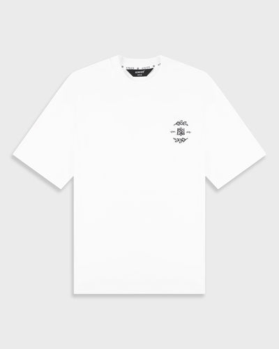 Mercerized 728 White T-Shirt