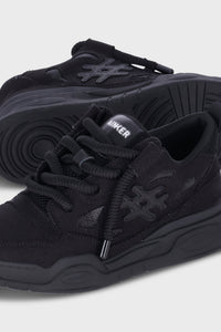 נעל סניקרס שחורה Ainker Tarmak Black Canvas
