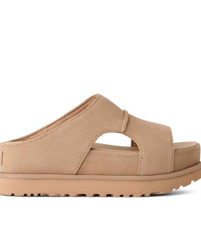UGG Goldenstar Hi Cutout Slide Sand כפכפי אגג גולדנסטאר לנשים
