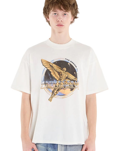 טי שירט לבנה Golden Tour REPRESENT