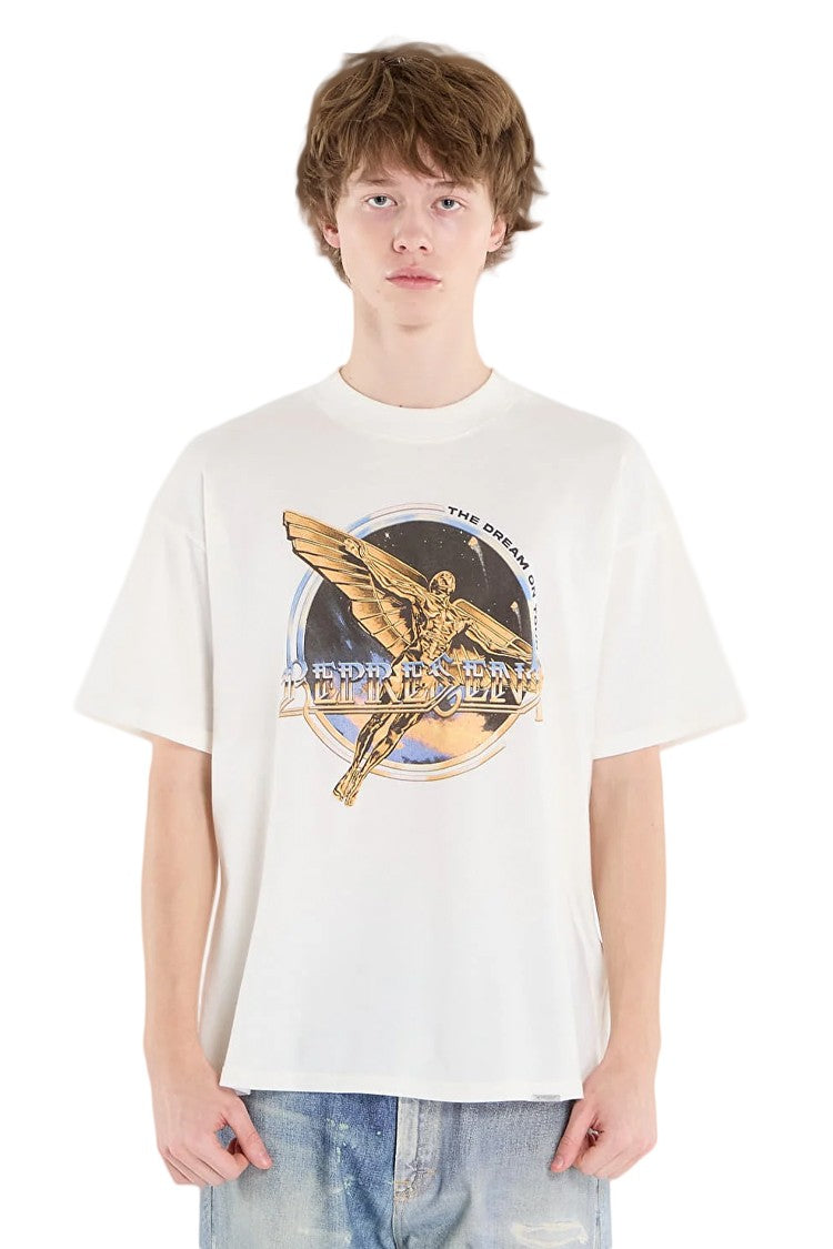 טי שירט לבנה Golden Tour REPRESENT