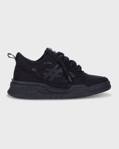 נעל סניקרס שחורה Ainker Tarmak Black Canvas