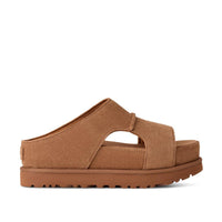 UGG Goldenstar Hi Cutout Slide Chestnut כפכפי אגג גולדנסטאר לנשים