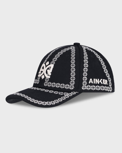 כובע שחור/לבן AINKER