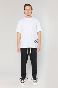 מכנס ספורט אלגנט Cotton Black Chino Ainker