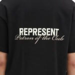 טי שירט שחורה Patron Of The Club REPRESENT