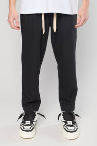 מכנס ספורט אלגנט Cotton Black Chino Ainker
