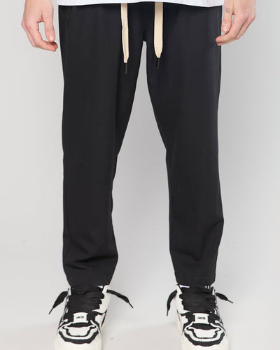 מכנס ספורט אלגנט Cotton Black Chino Ainker
